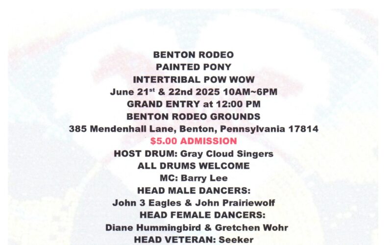Benton Rodeo Painted Pony Intertribal Pow Wow 2025