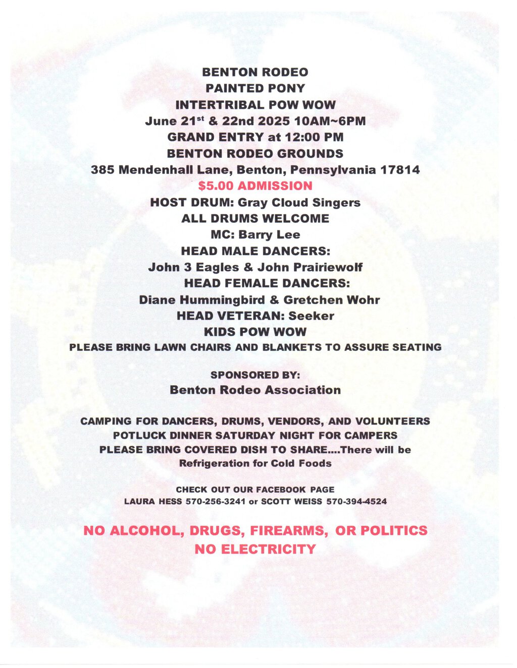 Benton Rodeo Painted Pony Intertribal Pow Wow 2025