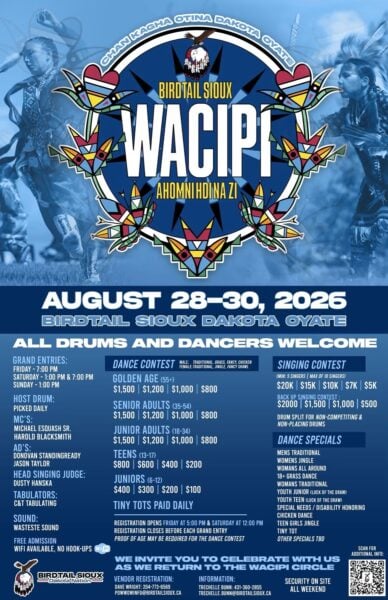 Birdtail Sioux Wacipi 2026
