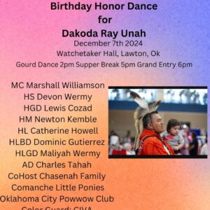 Birthday Honor Dance for Dakoda Ray Unah 2024