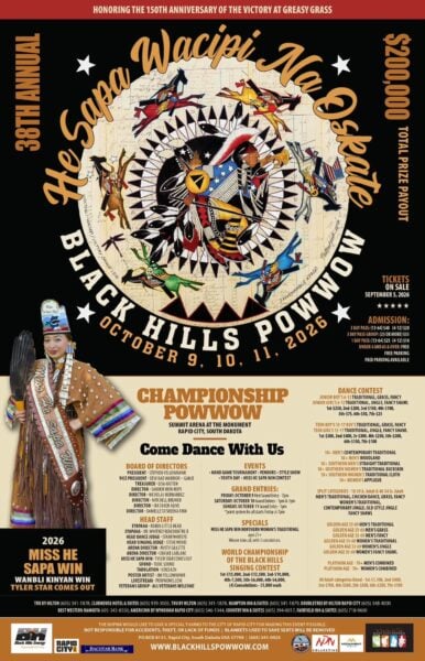 38th Annual Black Hills Pow Wow 2026