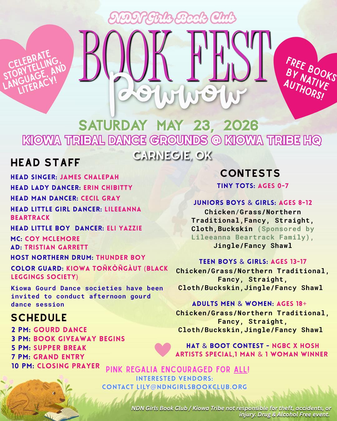 Book Fest Pow Wow 2026