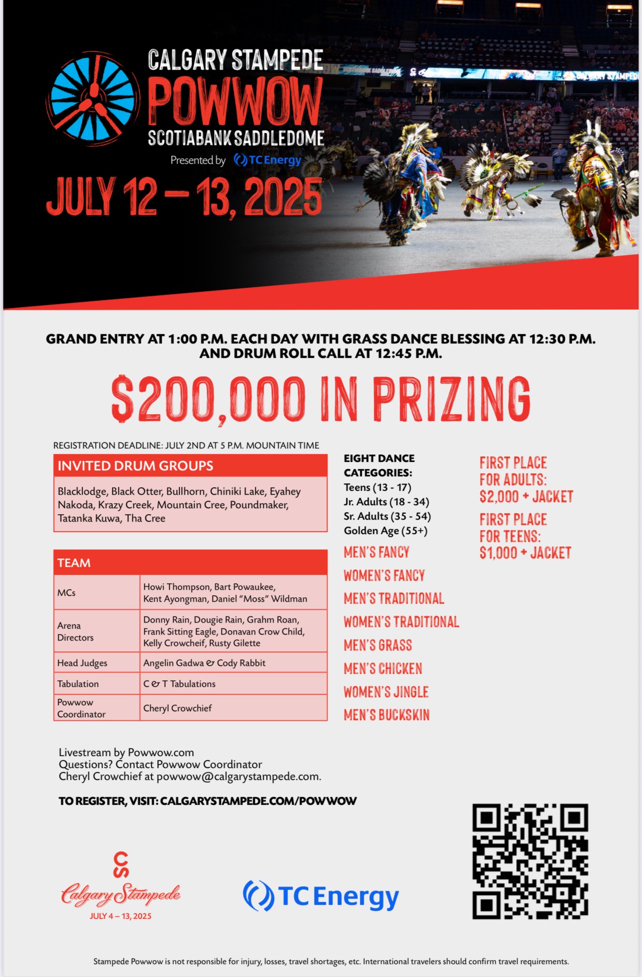Calgary Stampede Pow Wow 2025