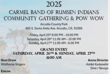 Carmel Band of Rumsen Indians Community Gathering & Pow Wow 2025