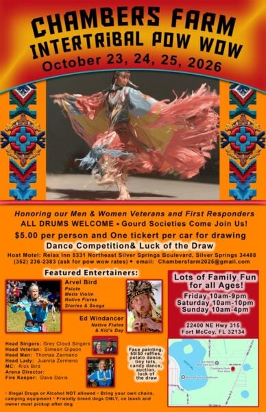 Chambers Farm Intertribal Pow Wow 2026