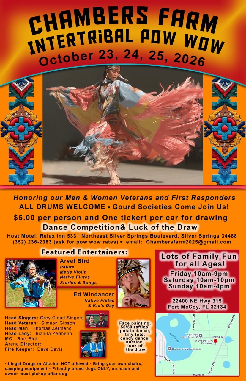 Chambers Farm Intertribal Pow Wow 2026