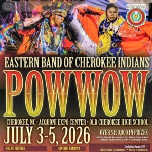 Eastern Band of Cherokee Indians Pow Wow 2026