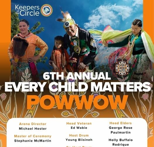 6th Annual Every Child Matters Pow Wow (Ontario) 2026