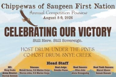 Chippewas of Saugeen First Nation Annual Competition Pow Wow 2026