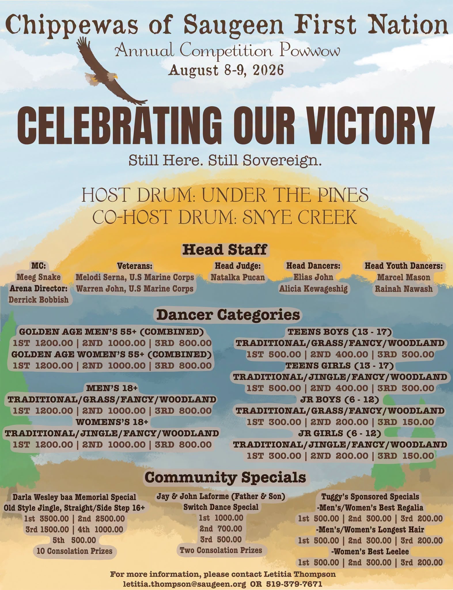 Chippewas of Saugeen First Nation Annual Competition Pow Wow 2026