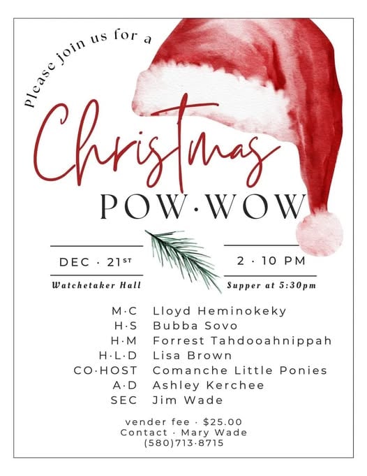 Christmas Pow Wow 2024 (Lawton, OK)