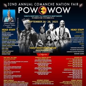 Comanche Nation Fair Pow Wow 2025