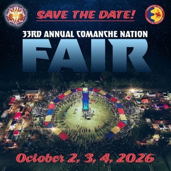 33rd Annual Comanche Nation Fair Pow Wow 2026