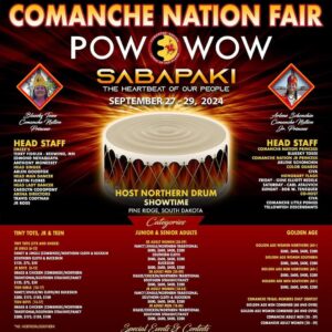 Comanche Nation Fair Pow Wow 2024