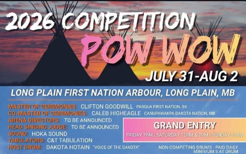 2026 Competition Pow Wow (Long Plain, MB)