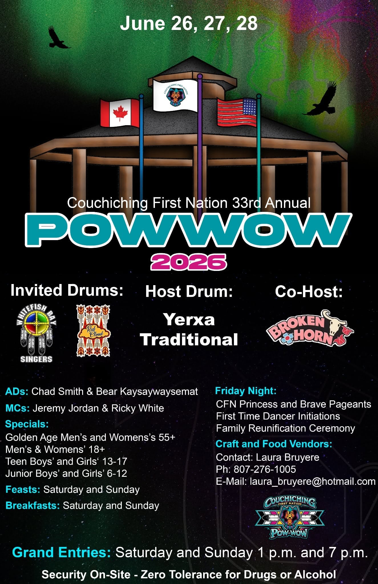 Couchiching First Nation 33rd Annual Pow Wow 2026
