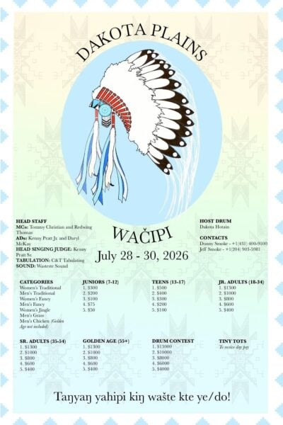 Dakota Plains Wacipi 2026