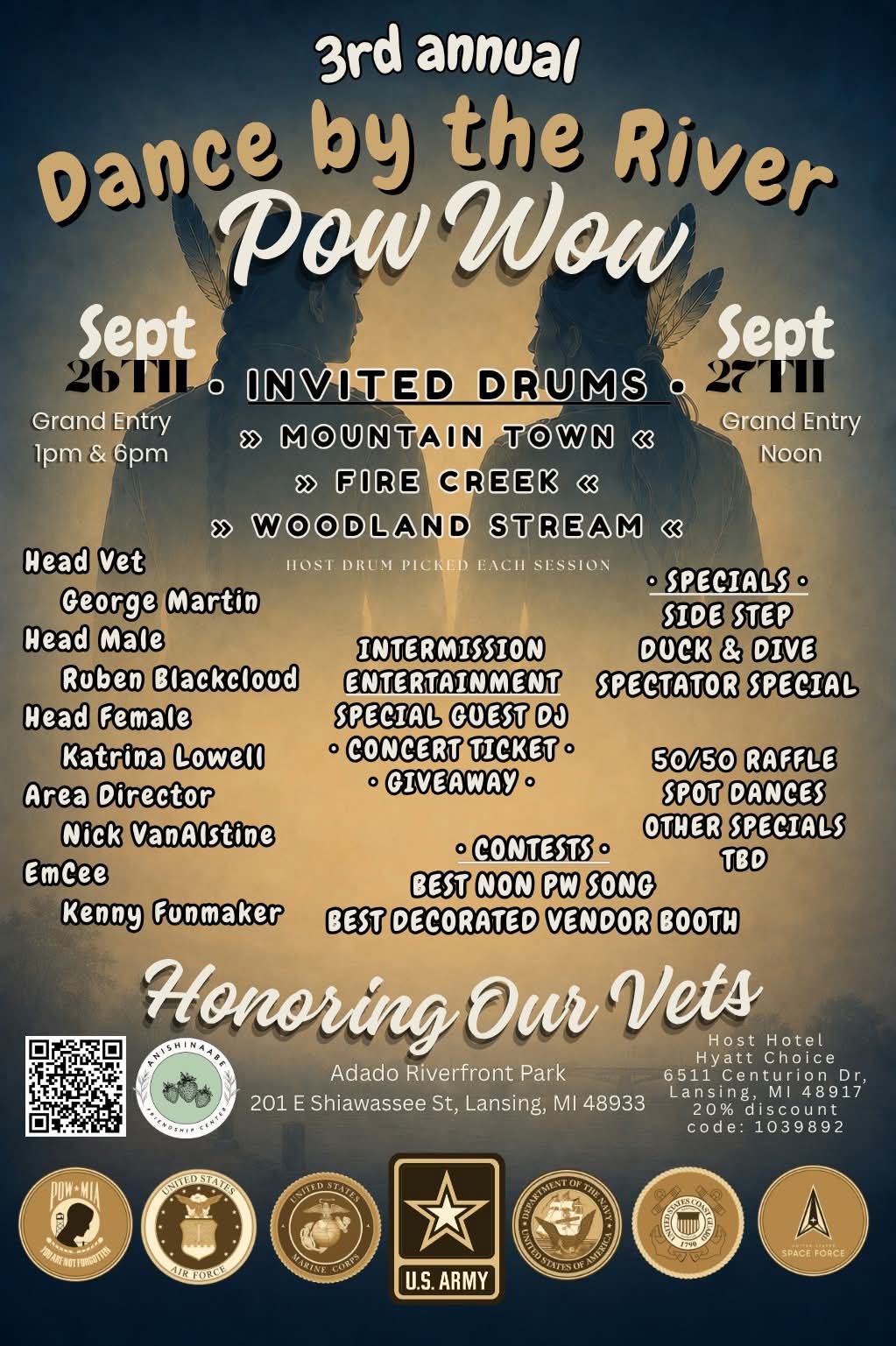 3rd Annual Dance By the River Pow Wow 2026