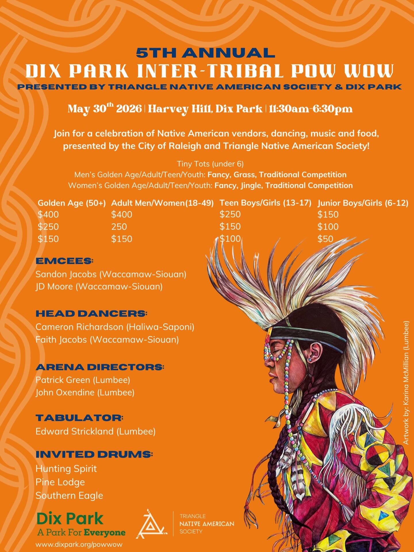 Dix Park Inter-Tribal Pow Wow 2026