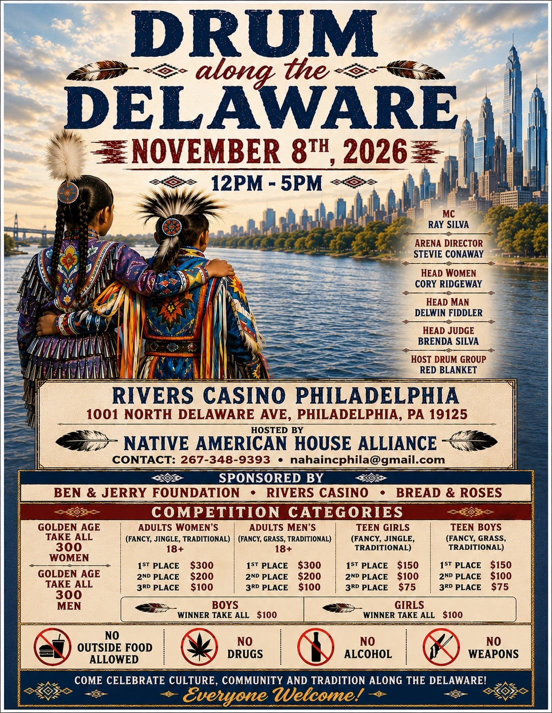 Drum along the Delaware 2026