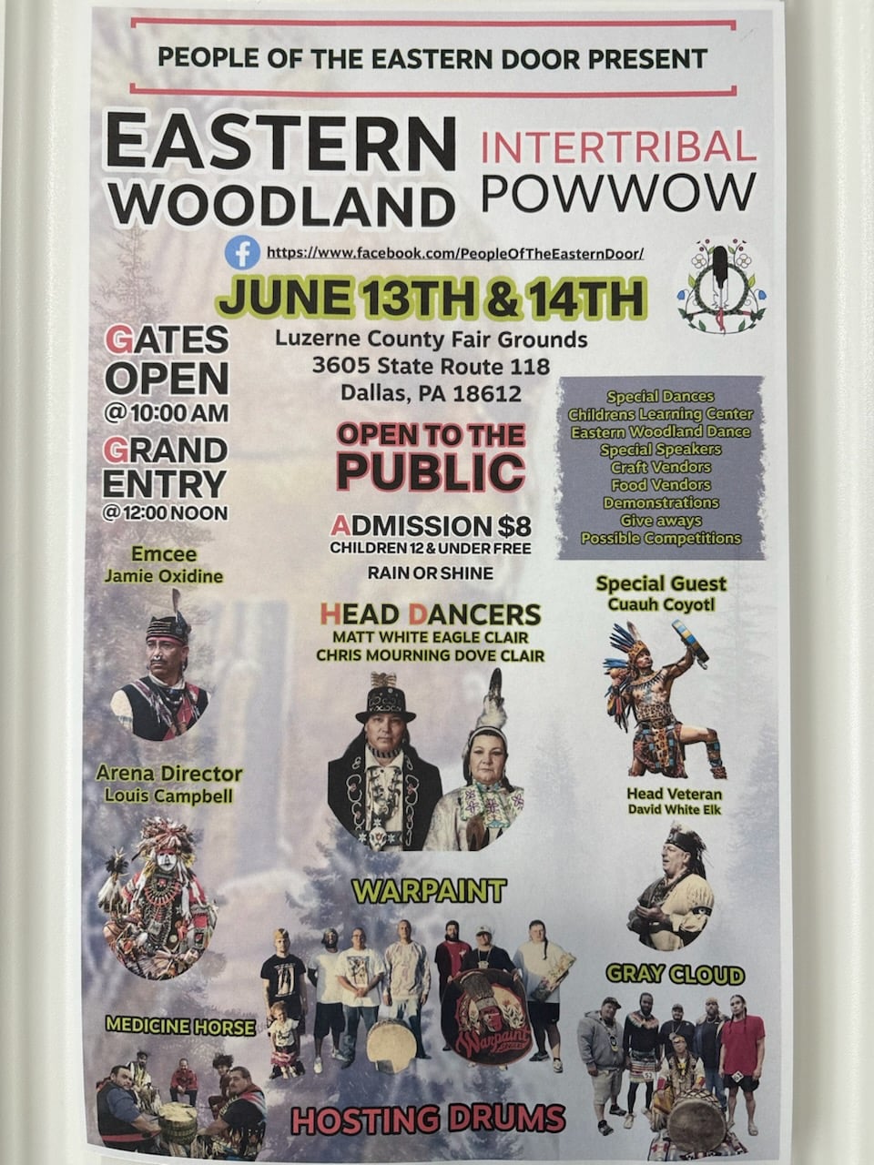 Eastern Woodland Intertribal Pow Wow 2026