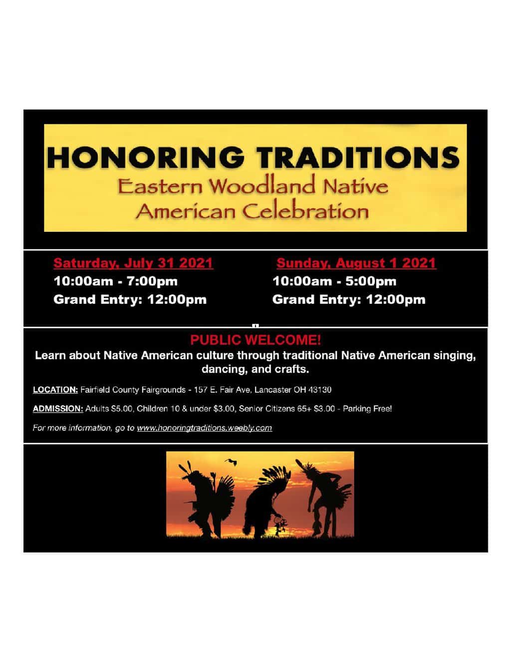 Honoring Traditions Eastern Woodland Celebration