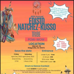 Edisto Natchez-Kusso 46th Annual Pow Wow 2023