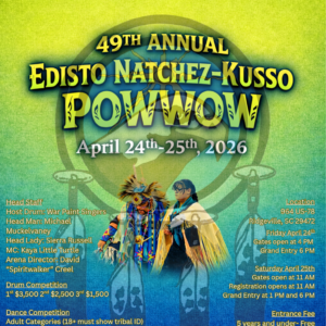 49th Annual Edisto Natchez-Kusso Pow Wow 2026