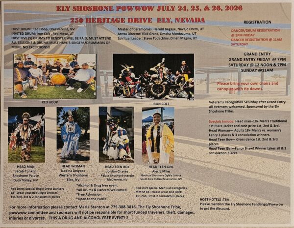 Ely Shoshone Pow Wow 2026