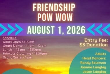 Friendship Pow Wow 2026