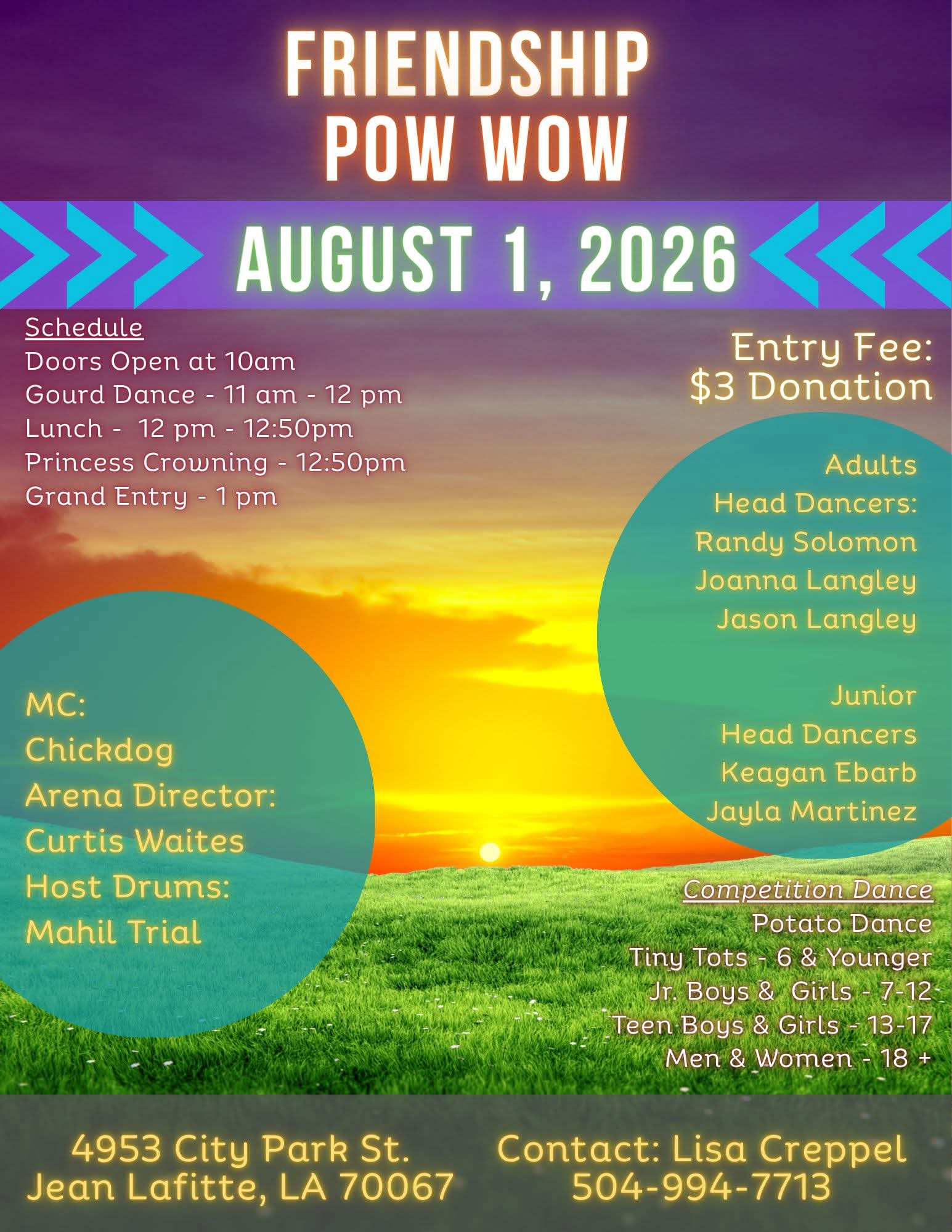 Friendship Pow Wow 2026