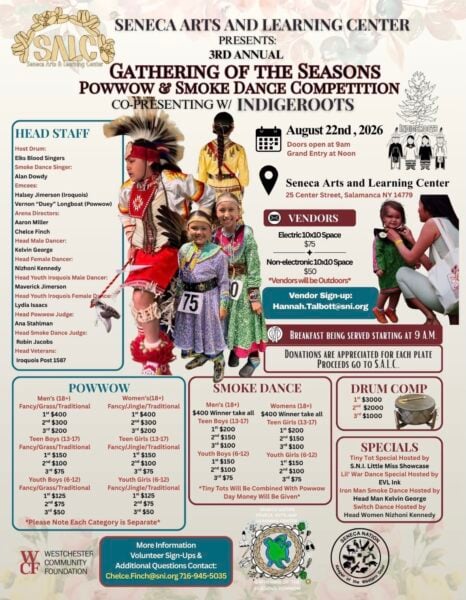 3rd Annual Gathering of the Seasons Pow Wow and Smoke Dance Competition 2026