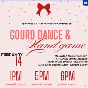 Quapaw Nation Gourd Dance and Hand Games 2026