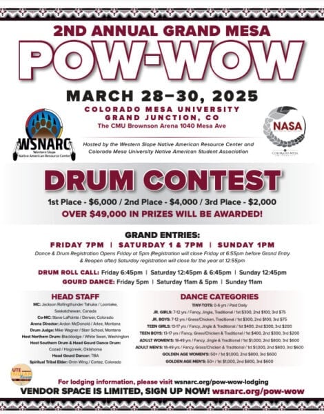 2nd Annual Grand Mesa Pow Wow 2025