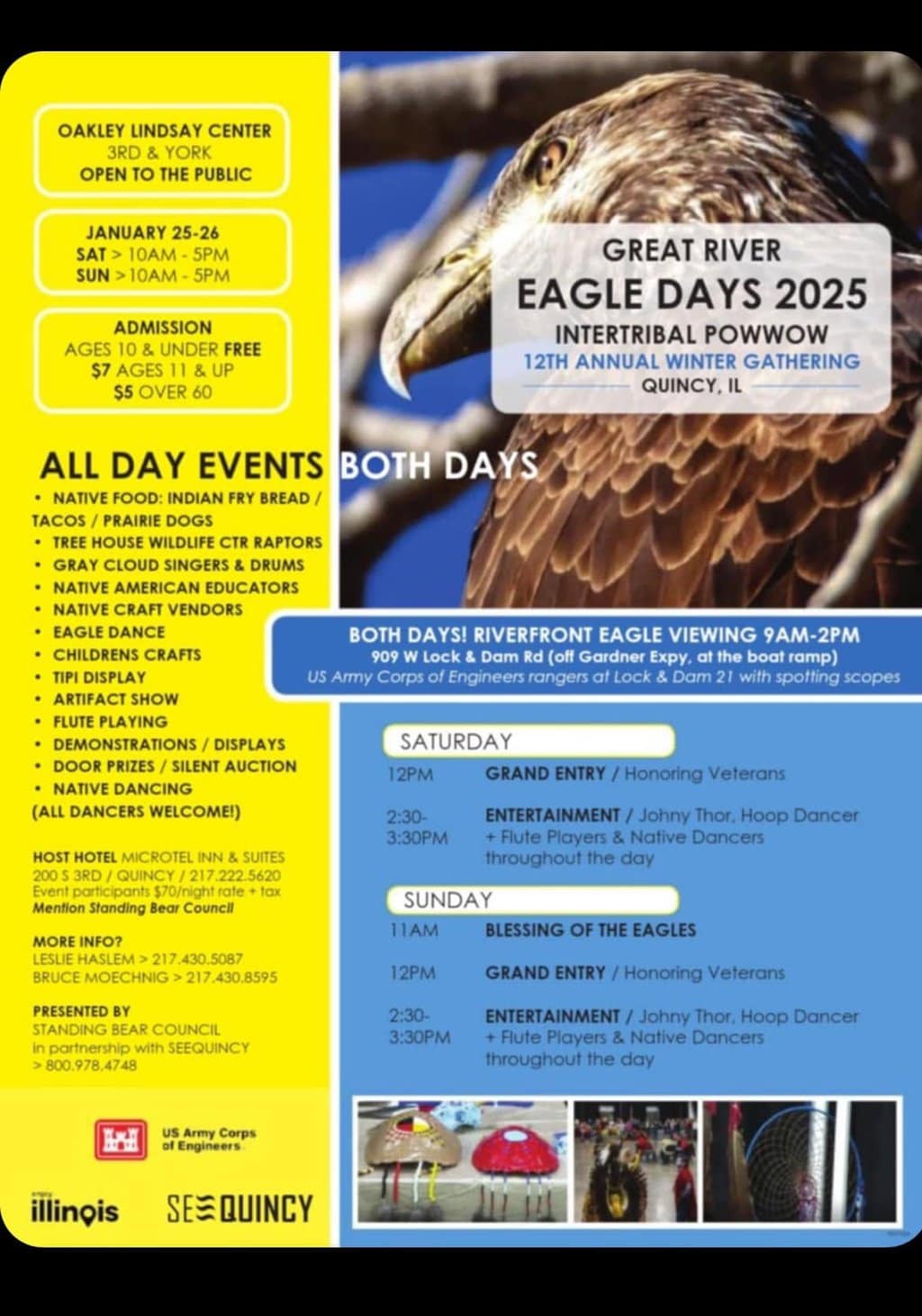 The Great River Eagle Days Winter Gathering 2025