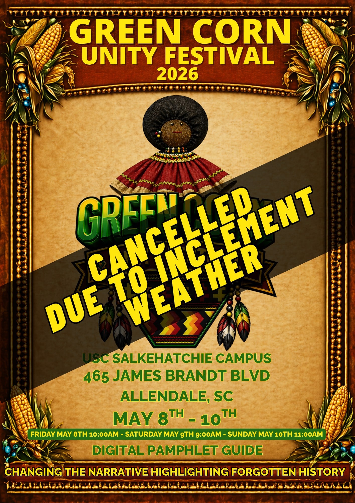 Green Corn Unity Festival 2026 **CANCELLED**