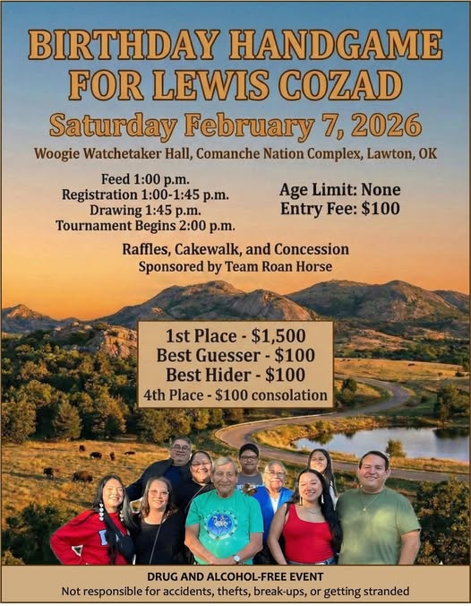 Birthday Handgame for Lewis Cozad 2026