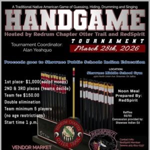 Handgame Tournament 2026 (Shawnee, OK)