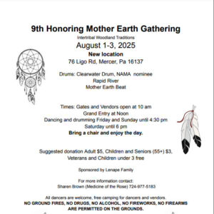 8th Annual Honoring Mother Earth Gathering 2025