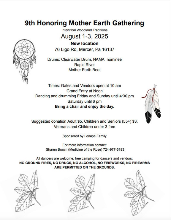 8th Annual Honoring Mother Earth Gathering 2025