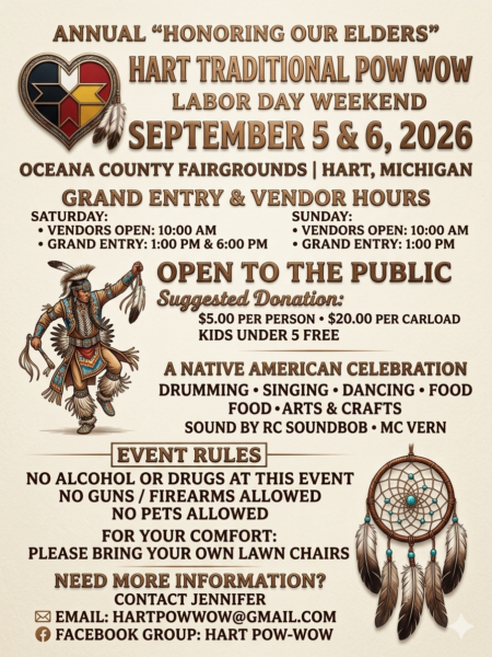 Annual Honoring Our Elders Hart Traditional Pow Wow 2026