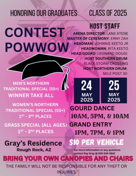Honoring Our Graduates Contest Pow Wow 2025