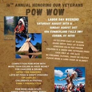 16th Annual Honoring Our Veterans Pow Wow 2025