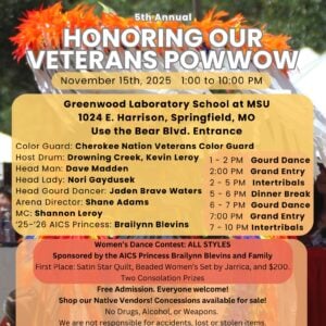 5th Annual Honoring Our Veterans Pow Wow 2025