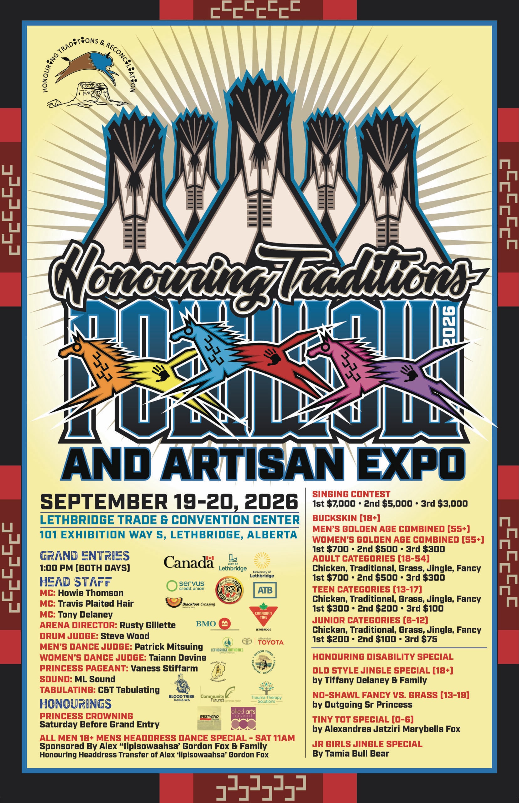 Honouring Traditions Pow Wow & Artisan Expo 2026