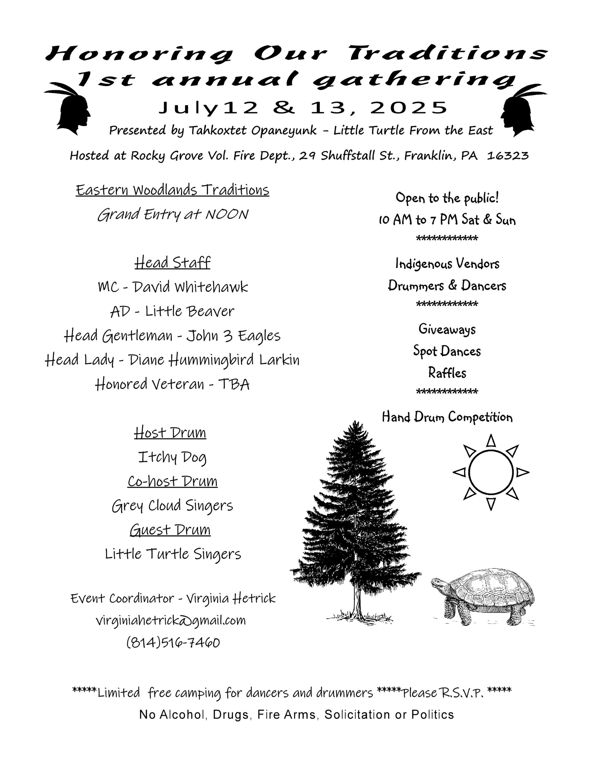 Honoring Our Traditions 1st Annual Gathering 2025