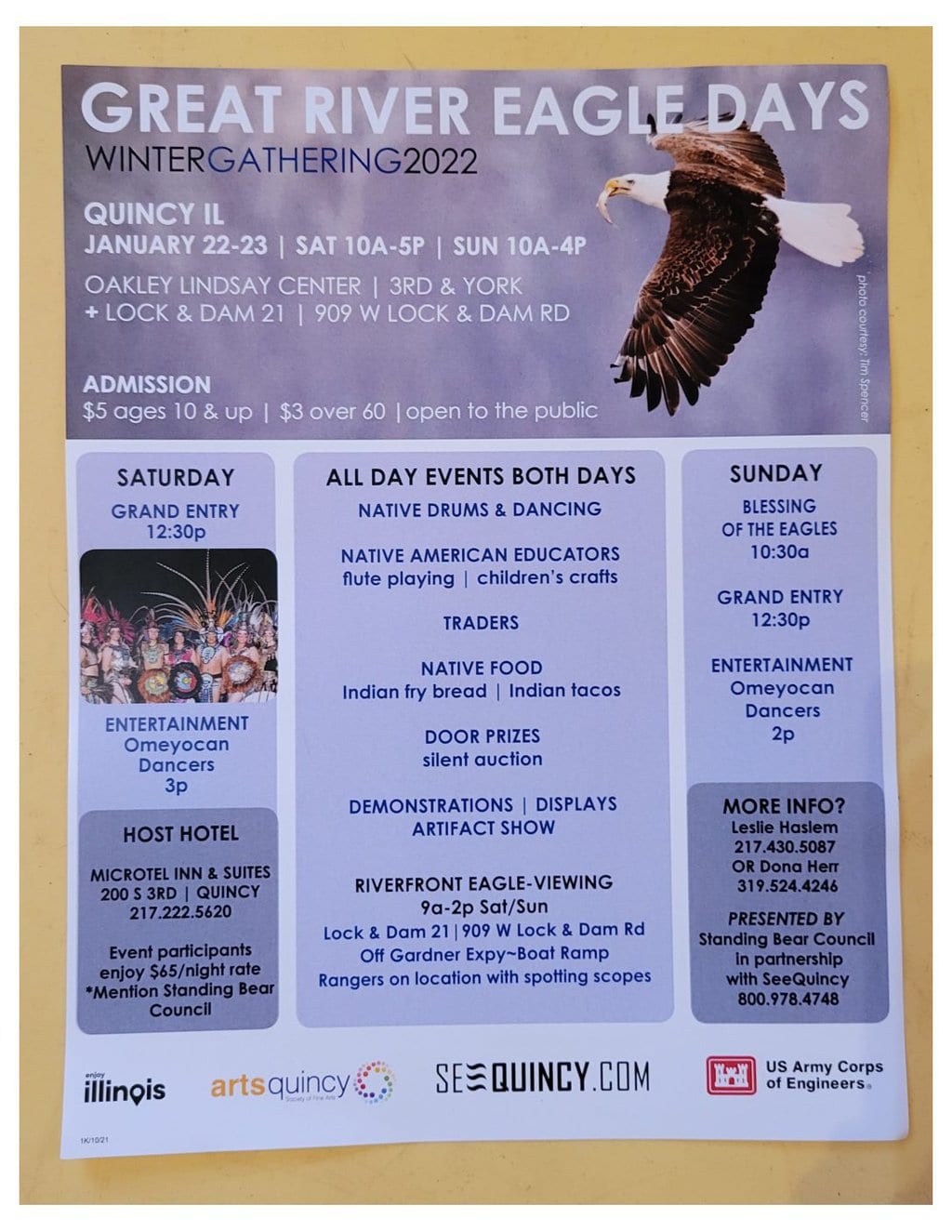 Great River Eagle Days Winter Gathering 2022