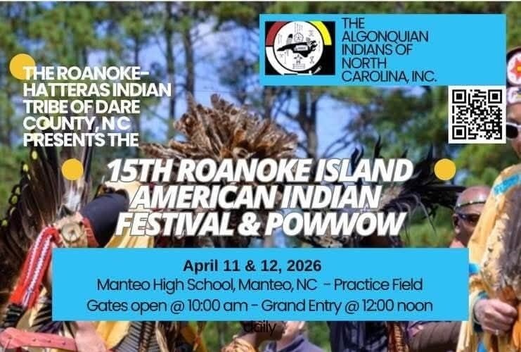 Roanoke Island Native American Heritage Festival and Pow Wow 2026