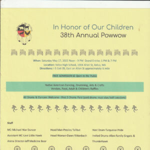In Honor of Our Children Annual Pow Wow 2025