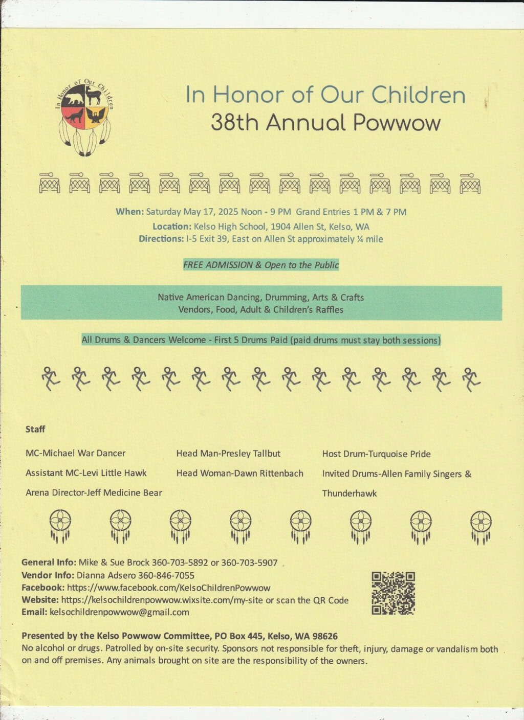 In Honor of Our Children Annual Pow Wow 2025